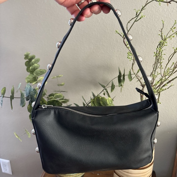 Universal thread studded shoulder bag purse - Picture 3 of 8